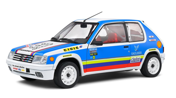 SOL1801716 - PEUGEOT 205 RALLYE 1,9L - Collezione Schwab 1990 Bianco - 1