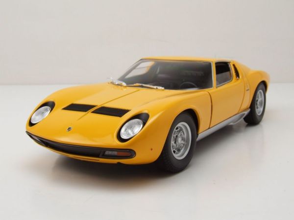 WEL18017JAUNE - 1971 LAMBORGHINI Miura P400 giallo - 1