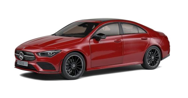 SOL1803104 - MERCEDES CLA C118 coupé AMG LINE rosso patagonia 2019 - 1