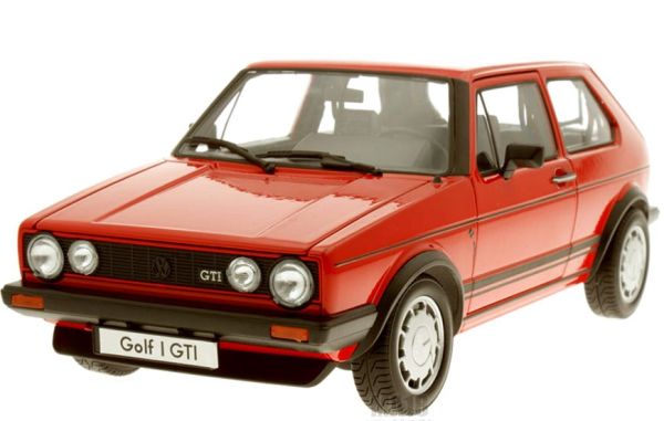 WEL18039R - VOLKSWAGEN Golf I GTI rosso - 1