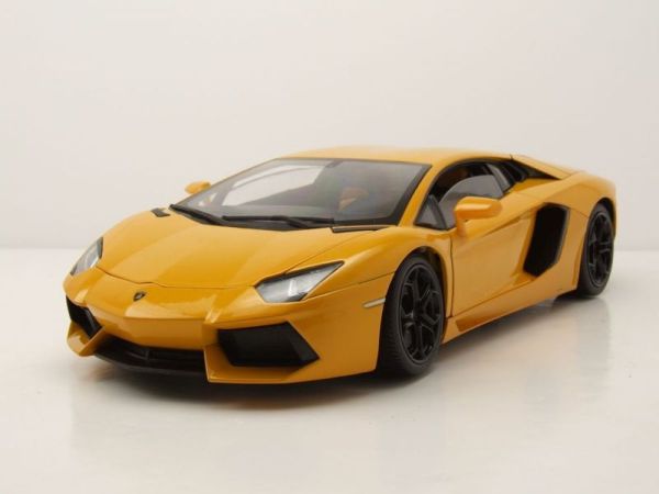 WEL18041JAUNE - 2011 LAMBORGHINI Aventator LP700-4 Giallo - 1