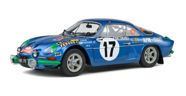 SOL1804206 - ALPINE A110 1600S blu rally Montecarlo 1972 - 1