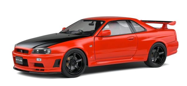 SOL1804305 - NISSAN Skyline GT-R (R34) 1999 Rosso - 1