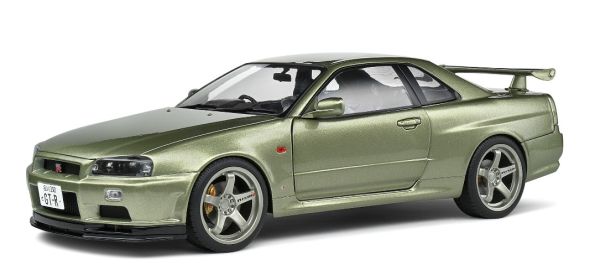 SOL1804308 - NISSAN GT-R (R34) 1999 verde metallizzato - 1