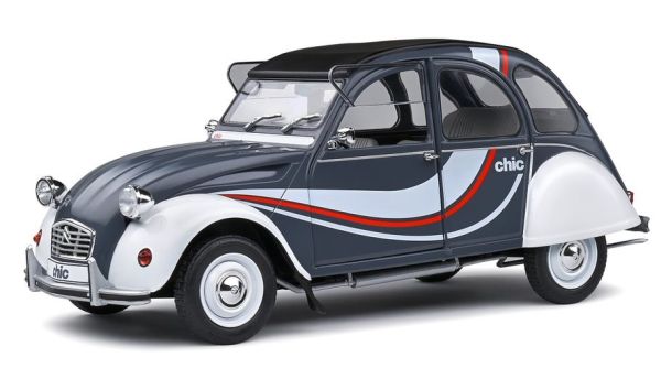 SOL1805023 - CITROEN 2 CV 6 Chic 1982 grigio e bianco - 1