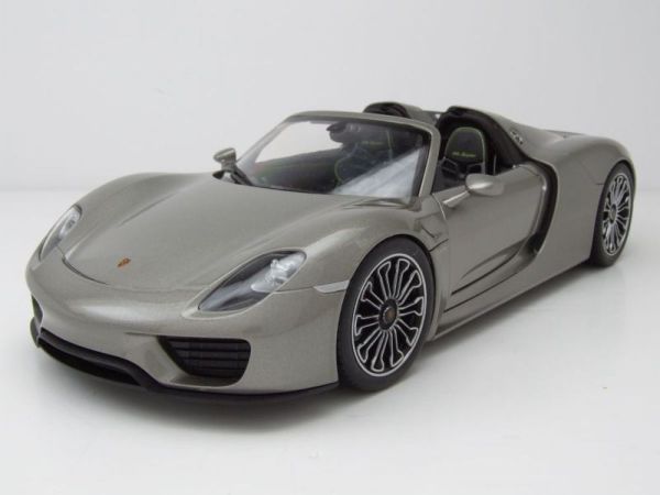 WEL18051CABGRIS - PORSCHE 918 spyder cabriolet 2012 grigio - 1