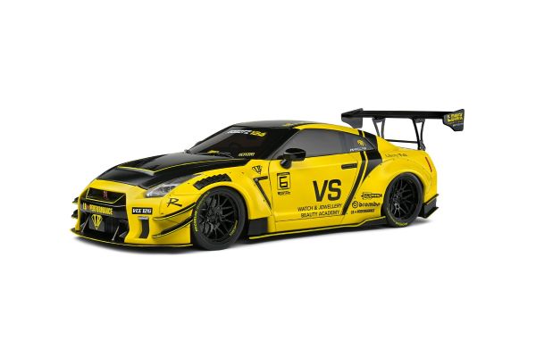 SOL1805809 - NISSAN GT-R (R35) con kit carrozzeria Liberty Walk 2.0 2020 giallo - 1