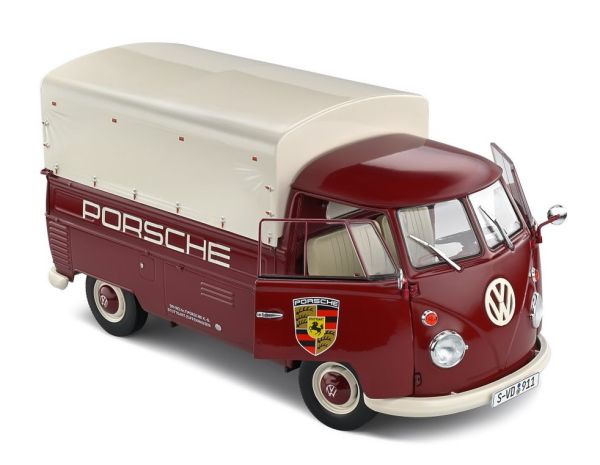 SOL1806707 - VOLKSWAGEN Tipo 1 Pick-up PORSCHE SERVICE 1950 rosso - 1