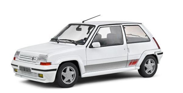 SOL1810002 - RENAULT 5 GT Turbo MK2 1989 Bianco Perlato - 1