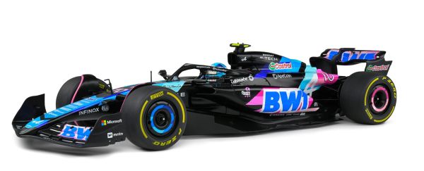 SOL1814002 - Squadra F1 ALPINE A524 Blu GP di Monaco 2024 P.GASLY - 1