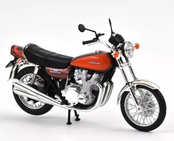 NOREV182031 - 1973 KAWASAKI Z900 arancione e marrone - 1