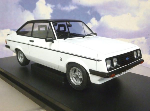 MOD18248 - FORD Escort Mk.II RS 2000 RHD 1977 Bianco con tetto nero - 1