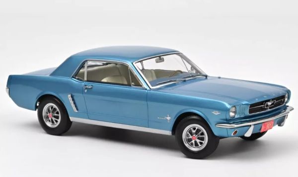 NOREV182800 - 1965 FORD Mustang coupé Turchese metallizzato - 1