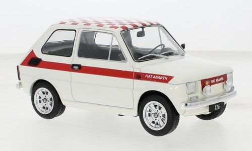 MOD18325 - FIAT 126 Abarth-Look bianca del 1972 - 1