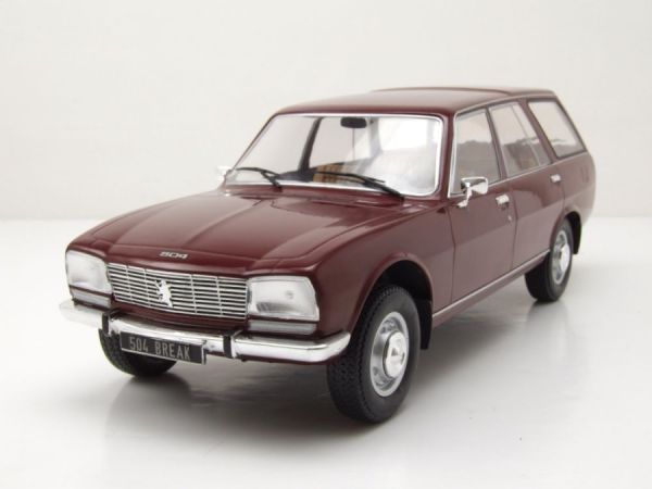 MOD18357 - PEUGEOT 504 Estate 1976 Bordeaux - 1