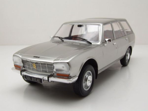 MOD18358 - PEUGEOT 504 Estate 1976 Argento - 1