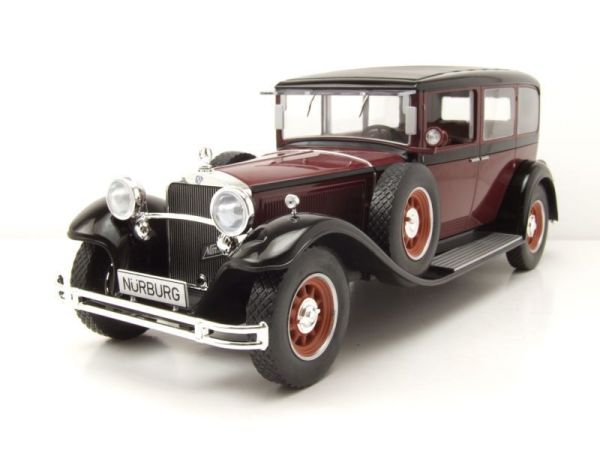 MOD18364 - MERCEDES 460/460 K W08 1928 Bordeaux e nero - 1