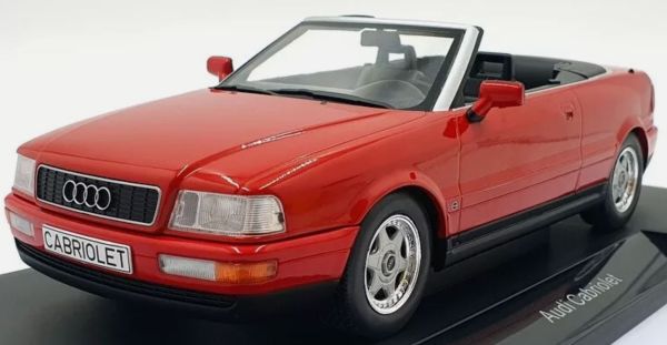 MOD18371 - AUDI 80 cabriolet 1991 Rosso - 1