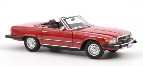 NOREV183729 - MERCEDES-BENZ 450 SL versione USA 1979 Rosso - 1