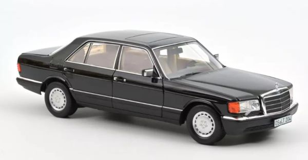 NOREV183793 - MERCEDES 560 SEL 1989 Nero metallizzato - 1