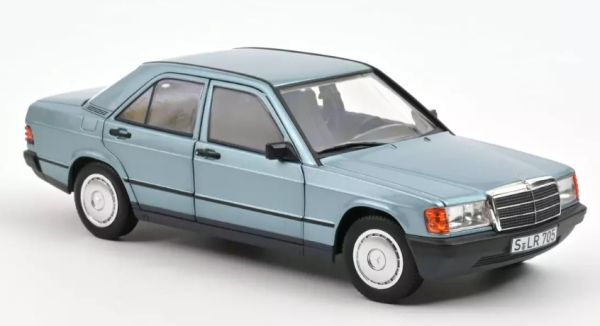 NOREV183828 - MERCEDES 190 E 1984 Blu metallizzato - 1