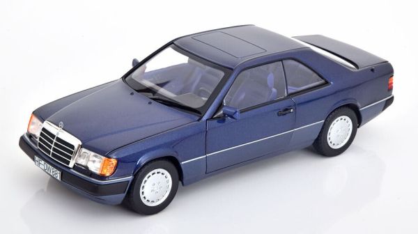 NOREV183882 - MERCEDES 300CE-24 coupé 1990 blu navy - 1