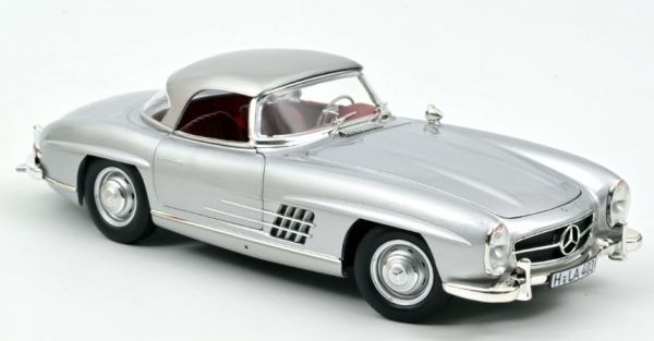 NOREV183890 - MERCEDES 300 SL Roadster 1957 Argento - 1