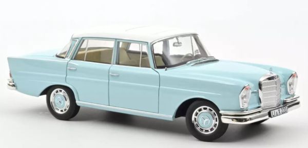 NOREV183920 - MERCEDES 220 S 1965 Azzurro - 1