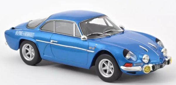 NOREV185307 - ALPINE A110 1600S 1972 Blu con decorazioni laterali - 1