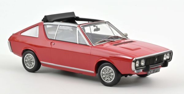 NOREV185371 - RENAULT 17 Gordini Cabrio 1975 Rosso - 1