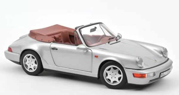 NOREV187330 - PORSCHE 911 Carrera 2 Cabriolet 1990 Argento - 1