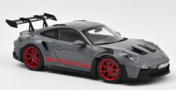 NOREV187350 - PORSCHE 911 GT3 RS 2022 Grigio artico e rosso fuoco - 1