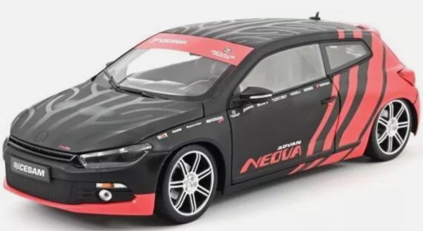 NOREV188498 - 2009 VOLKSWAGEN Scirocco CESAM PTRS Nero e Rosso - 1