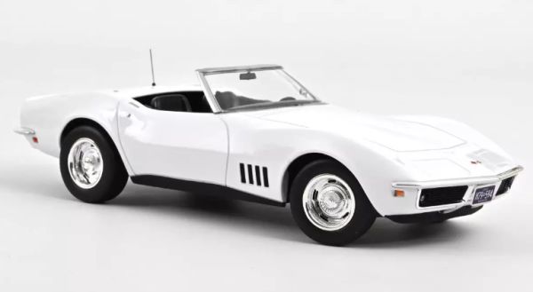 NOREV189038 - CHEVROLET Corvette Cabriolet 1969 Bianco - 1