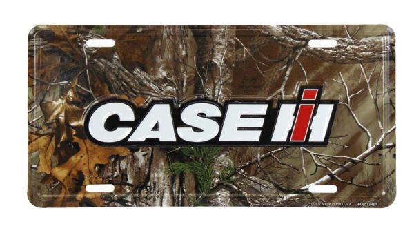 SIGN-1905 - Piastra metallica CASE IH Camouflage 30 x 15 cm - 1