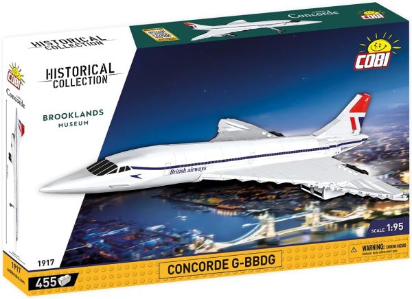 COB1917 - CONCORDE G-BBDG - 455 pezzi - 1