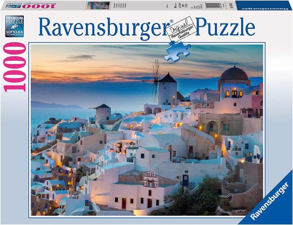 RAV196111 - 1000 Pezzi Puzzle Santorini Party - 1