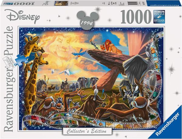 RAV197477 - Puzzle 1000 pezzi DISNEY Il Re Leone - 1