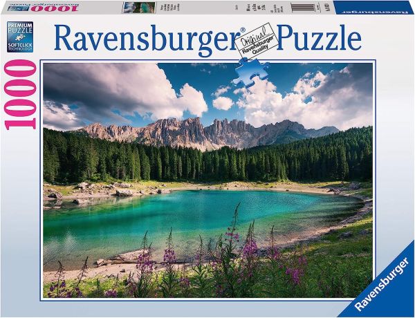 RAV198320 - Puzzle da 1000 pezzi Il gioiello delle Dolomiti - 1