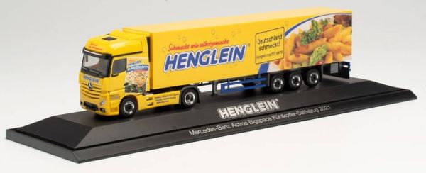 HER122177 - MERCEDES Actros B. 4x2 con rimorchio refrigerato 3 assi HENGLEIN FEINKOST - 1