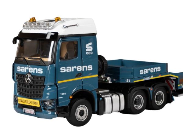 IMC20-1080 - MERCEDES-BENZ Arocs Streamline 6x4 con piattaforma estensibile 4 assi Nooteboom MCOS SARENS - 1