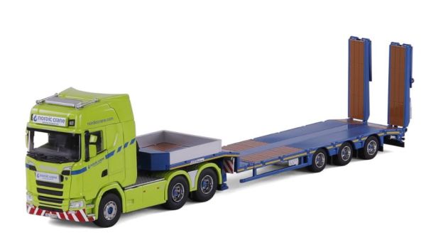 CAV20-1268 - SCANIA S Highline 6x4 con porta-attrezzi 3 assi NORDIC Crane - 1