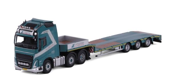 CAV20-1300 - VOLVO FH5 Globetrotter XL 6x2 con carrello a 3 assi VAN VEEN Transport - 1