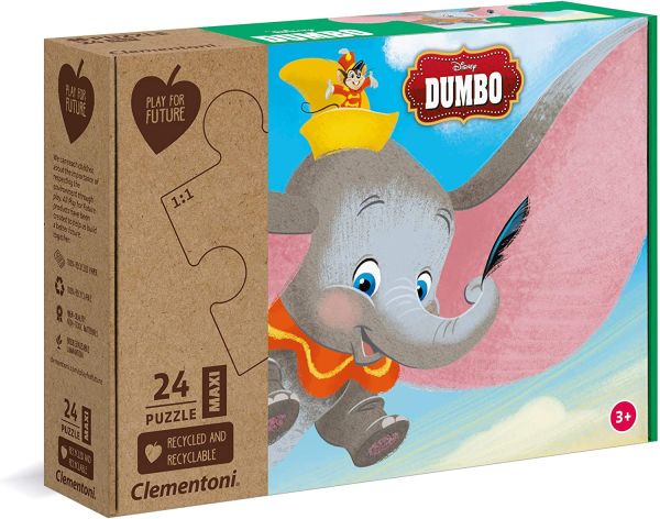 CLE20261 - Maxi Puzzle 24 Pezzi DISNEY DUMBO - 1