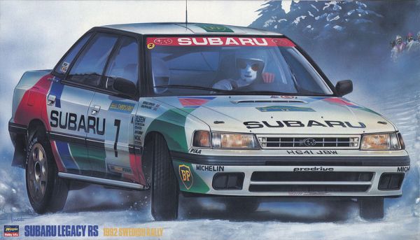 HAW20290 - SUBARU Legacy - Rally Svezia 1992 da assemblare e verniciare - 1