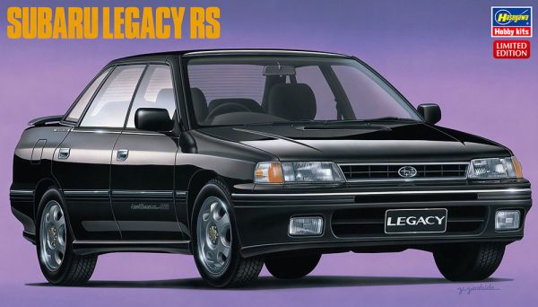 HAW20328 - SUBARU Legacy RS nero da assemblare e verniciare - 1