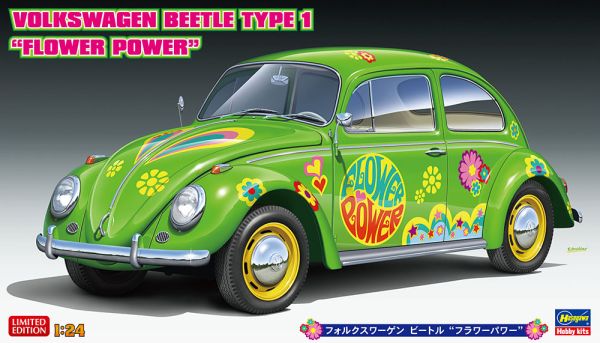 HAW20488 - VOLKSWAGEN Maggiolino - Flower Power da assemblare e verniciare - 1