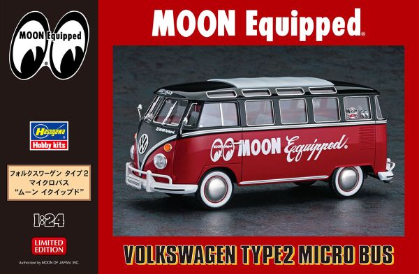 HAW20524 - VOLKSWAGEN Type 2 Minibus Moon Team da costruire e dipingere - 1