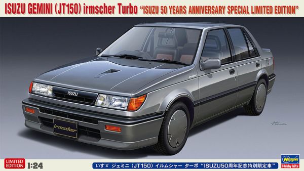 HAW20586 - ISUZU Gemini Irmscher Turbo - 50° Anniversario ISUZU edizione speciale da assemblare e verniciare - 1