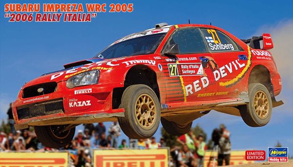 HAW20614 - SUBARU Impreza WRC Rally Italia 2006 da assemblare e verniciare - 1